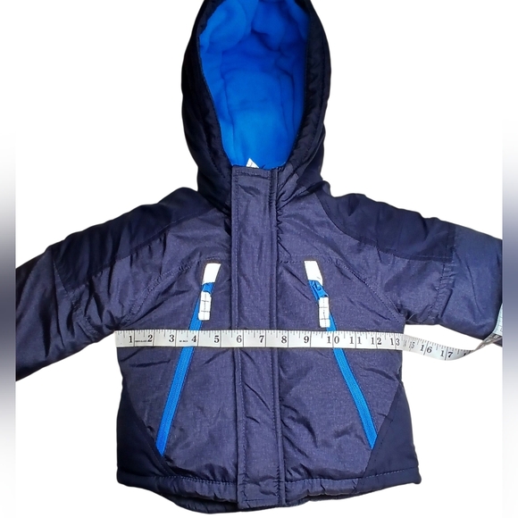 Carters Toddler Puffer Jacket Blue 2T - Picture 6 of 7